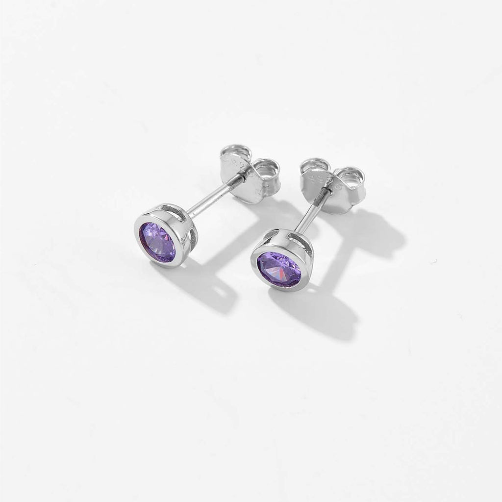 melomelo Shannon - Geometric Stud Earrings