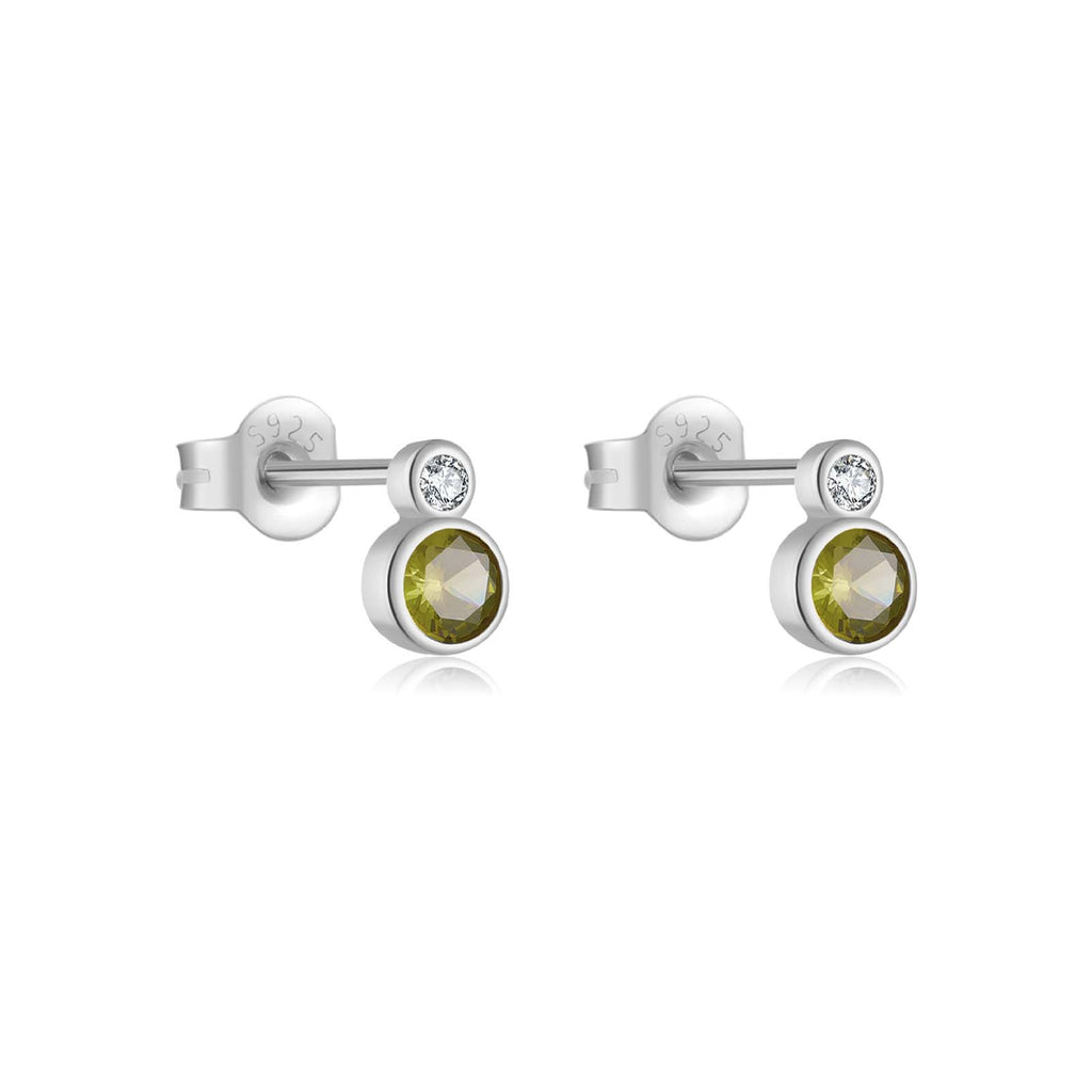 melomelo Shannon - Geometric Stud Earrings