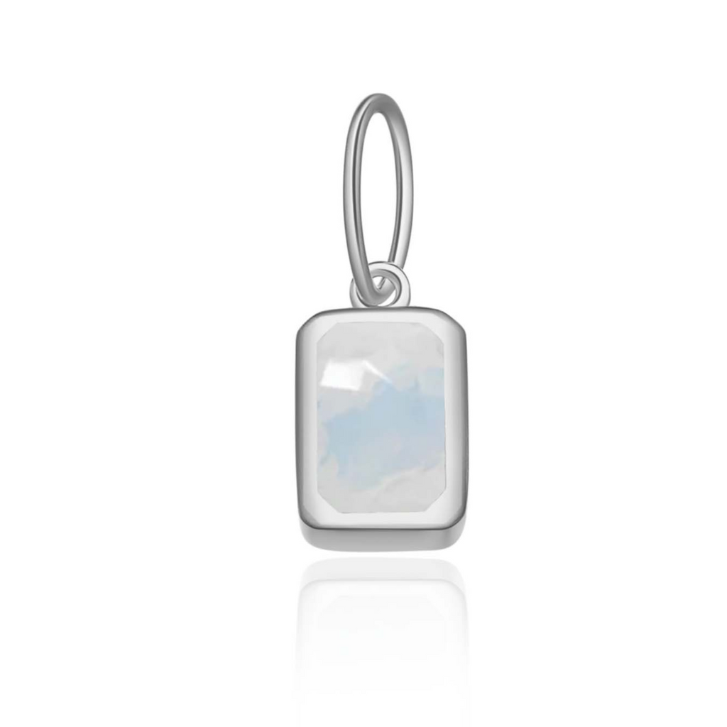 Shauna - Birthstone Baguette Charm