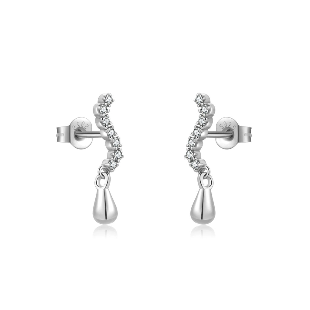 melomelo Spike - Water Droplet Earrings