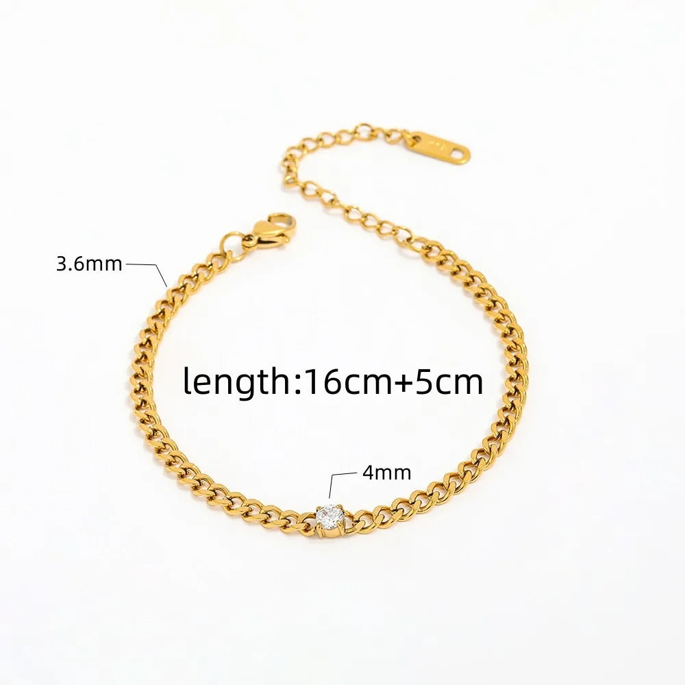 melomelo Styra - Cuban Link Bracelet