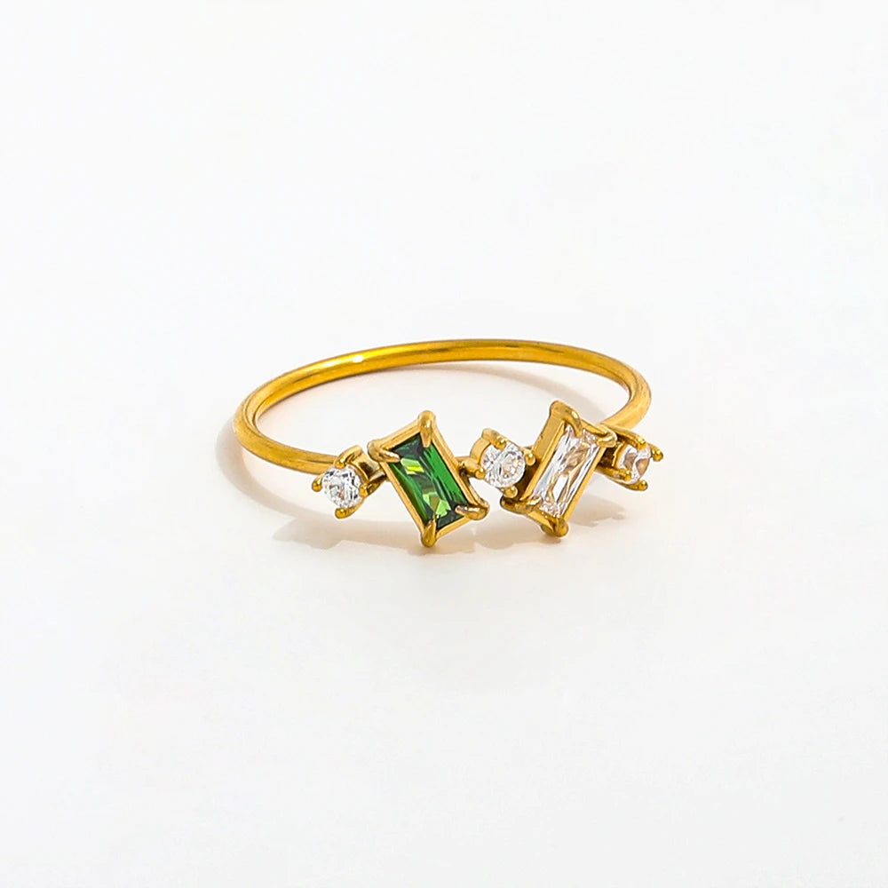 melomelo Dara - Multi Stone Ring Gold